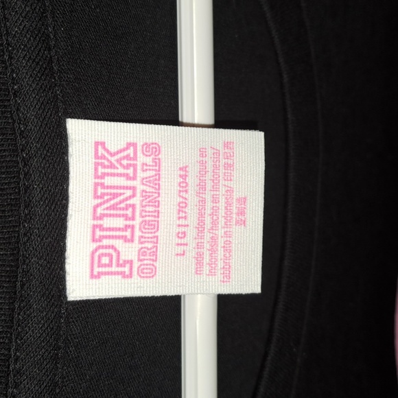 Pink Victoria Secret perfect tee LAST CALL - Picture 2 of 2